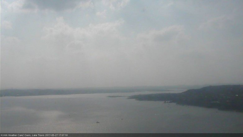 Lake Travis webcam, May 27, 2017 4:30 PM CT