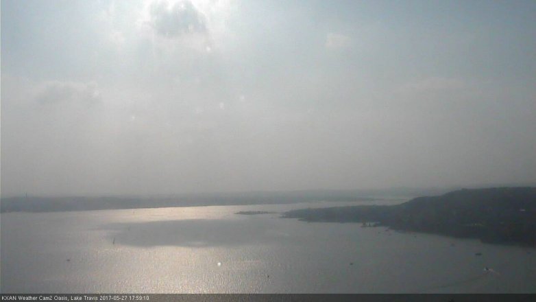 Lake Travis webcam, May 27, 2017 5:05 PM CT