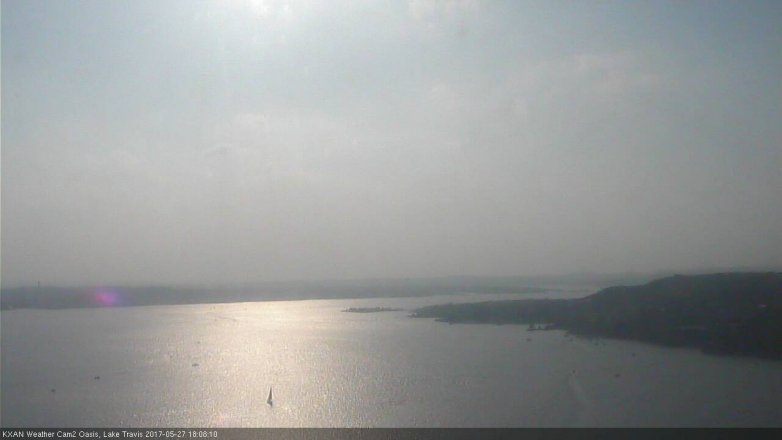 Lake Travis webcam, May 27, 2017 5:15 PM CT