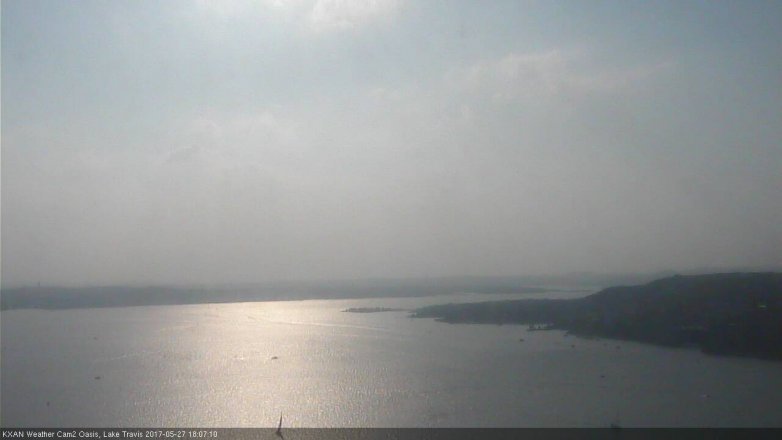 Lake Travis webcam, May 27, 2017 5:25 PM CT