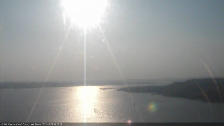 Lake Travis webcam, May 27, 2017 5:45 PM CT