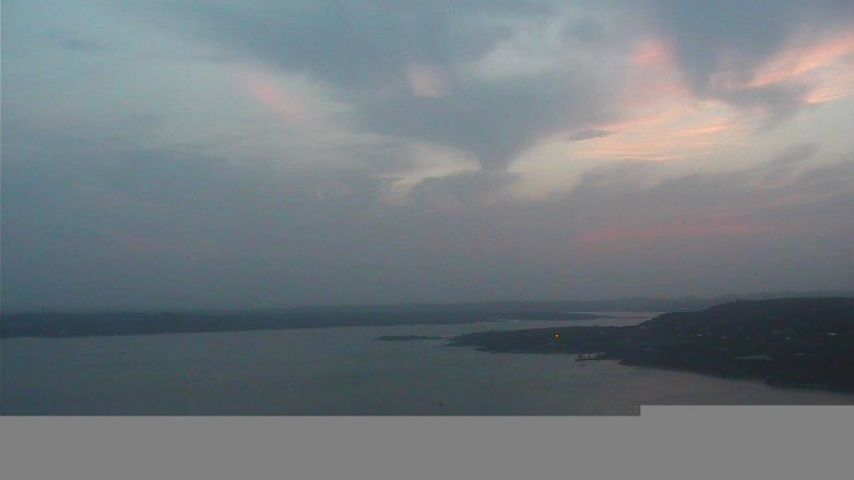 Lake Travis webcam, May 27, 2017 7:55 PM CT