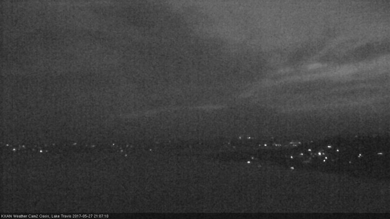 Lake Travis webcam, May 27, 2017 8:25 PM CT