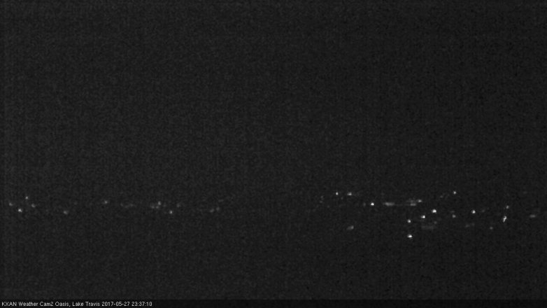 Lake Travis webcam, May 27, 2017 10:55 PM CT