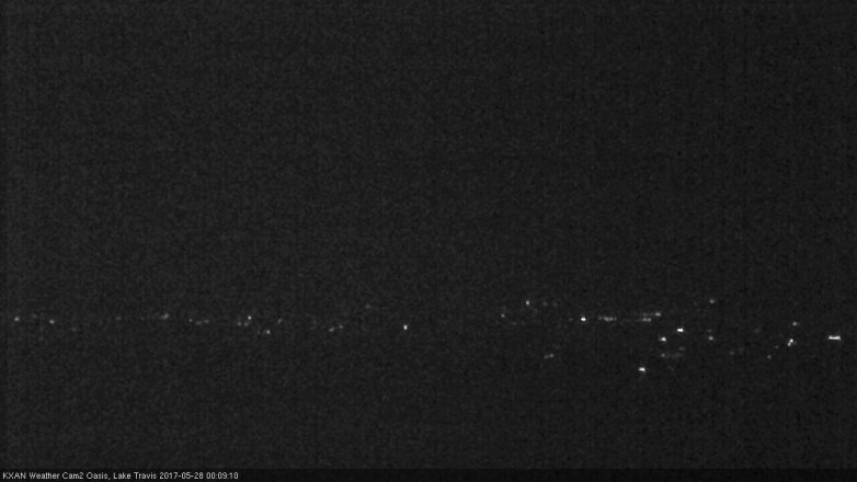 Lake Travis webcam, May 27, 2017 11:35 PM CT
