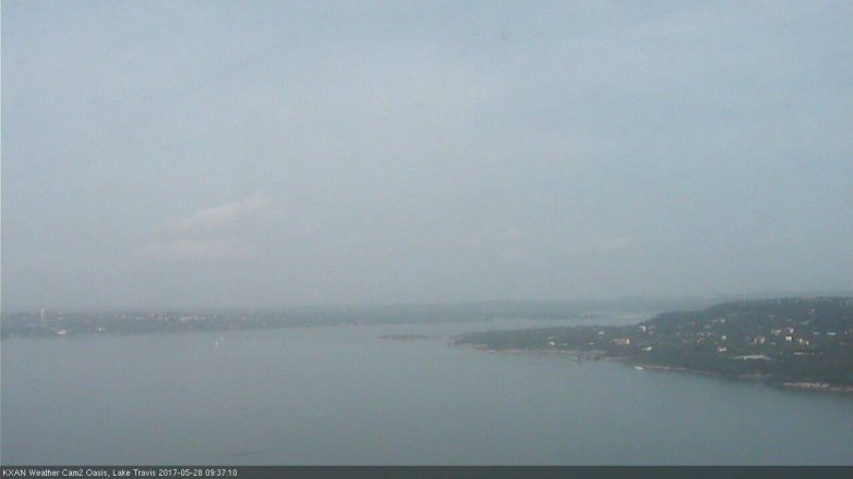 Lake Travis webcam, May 28, 2017 9:05 AM CT