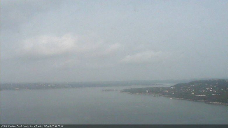 Lake Travis webcam, May 28, 2017 9:40 AM CT