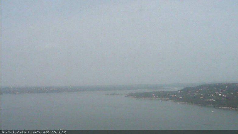 Lake Travis webcam, May 28, 2017 9:50 AM CT