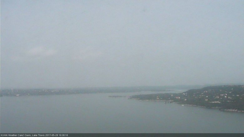 Lake Travis webcam, May 28, 2017 9:55 AM CT