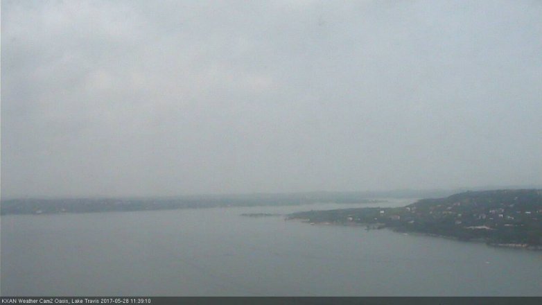 Lake Travis webcam, May 28, 2017 11:10 AM CT