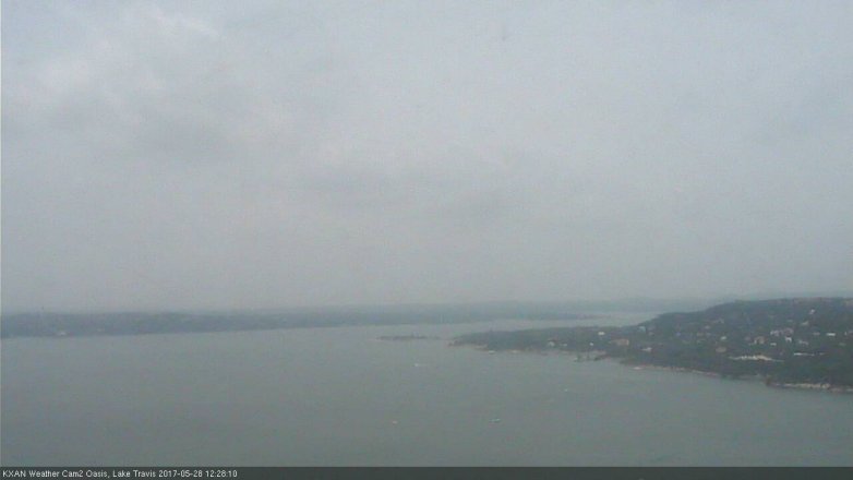 Lake Travis webcam, May 28, 2017 11:35 AM CT