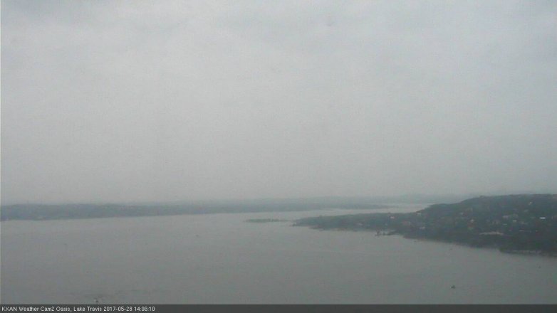 Lake Travis webcam, May 28, 2017 1:30 PM CT