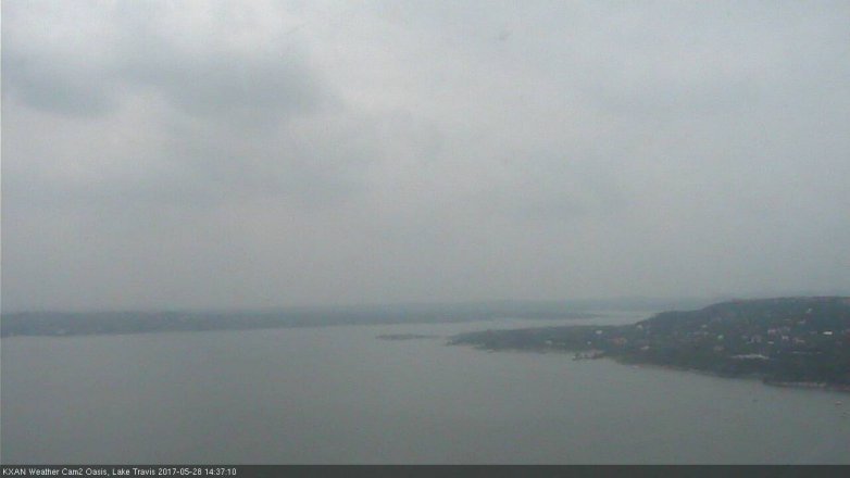 Lake Travis webcam, May 28, 2017 1:55 PM CT