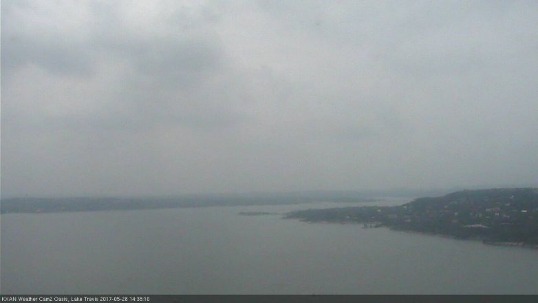 Lake Travis webcam, May 28, 2017 2:10 PM CT