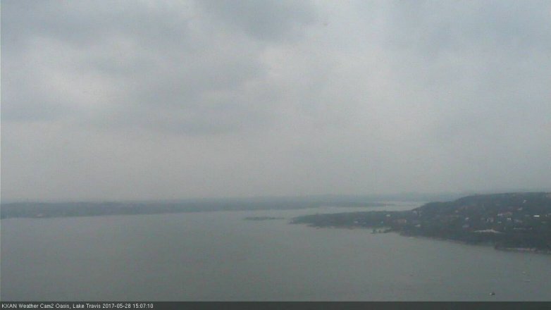 Lake Travis webcam, May 28, 2017 2:20 PM CT