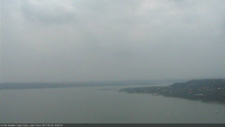 Lake Travis webcam, May 28, 2017 3:20 PM CT