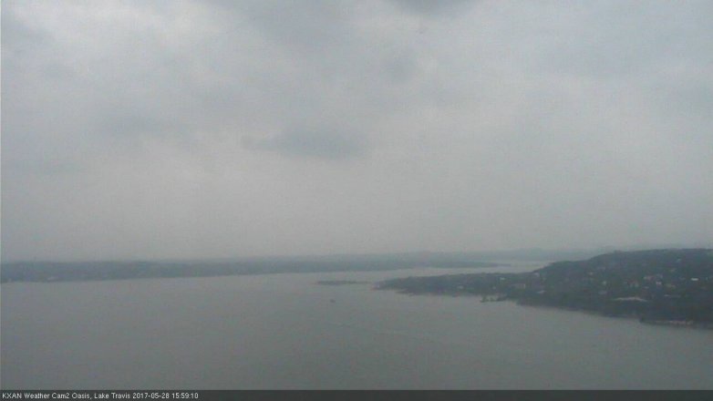 Lake Travis webcam, May 28, 2017 3:30 PM CT