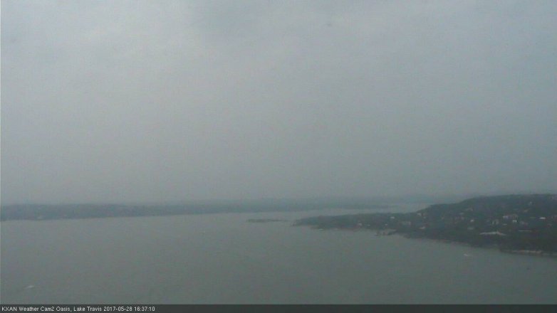 Lake Travis webcam, May 28, 2017 3:45 PM CT