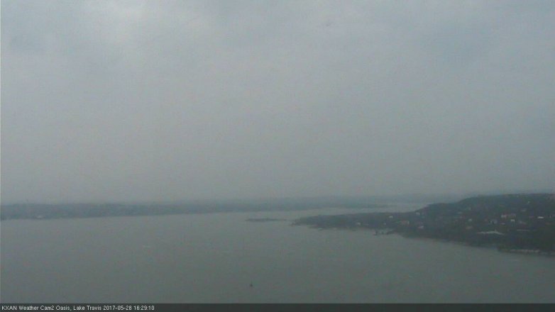 Lake Travis webcam, May 28, 2017 3:55 PM CT