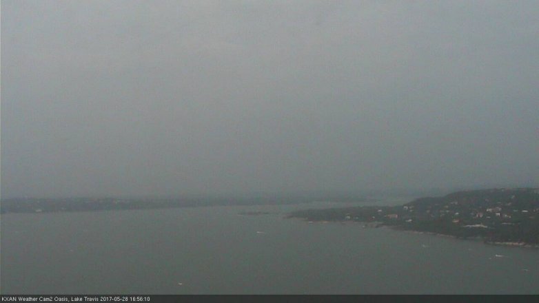 Lake Travis webcam, May 28, 2017 4:05 PM CT