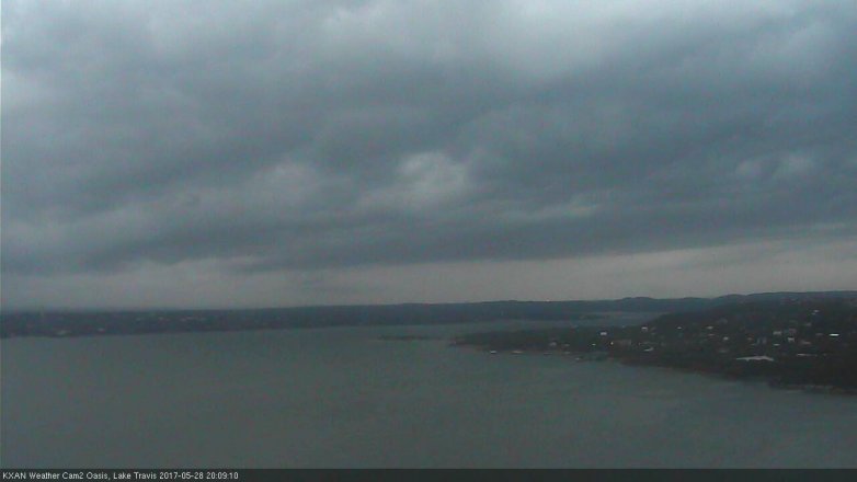 Lake Travis webcam, May 28, 2017 7:25 PM CT