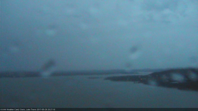 Lake Travis webcam, May 28, 2017 7:40 PM CT