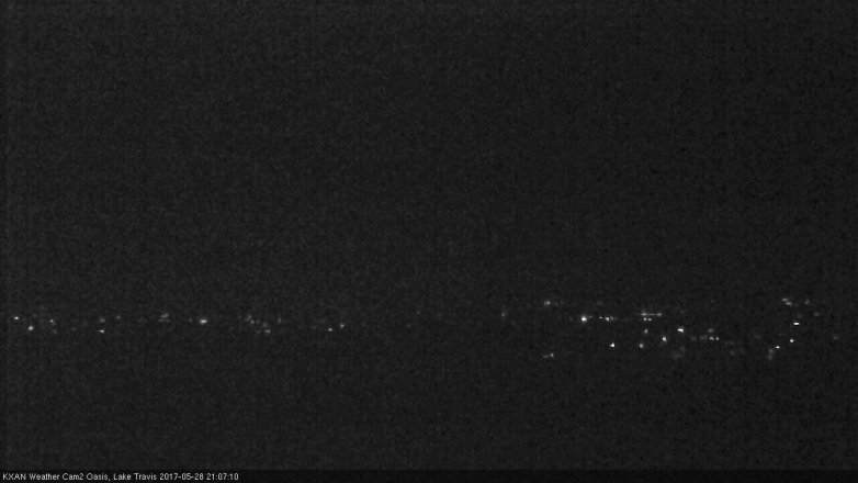 Lake Travis webcam, May 28, 2017 8:25 PM CT