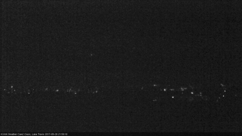 Lake Travis webcam, May 28, 2017 9:20 PM CT