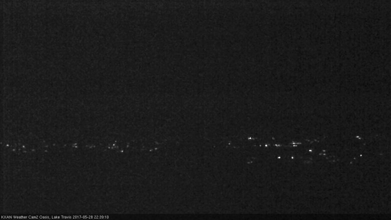 Lake Travis webcam, May 28, 2017 9:55 PM CT