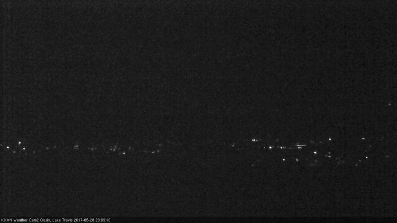 Lake Travis webcam, May 28, 2017 10:35 PM CT