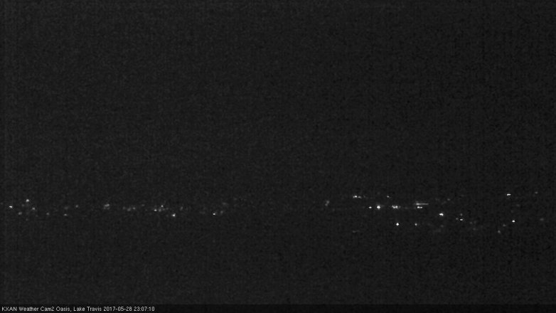 Lake Travis webcam, May 28, 2017 10:40 PM CT