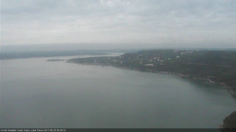 Lake Travis webcam, May 29, 2017 9:10 AM CT