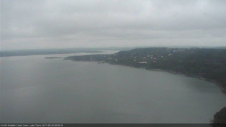 Lake Travis webcam, May 29, 2017 9:20 AM CT