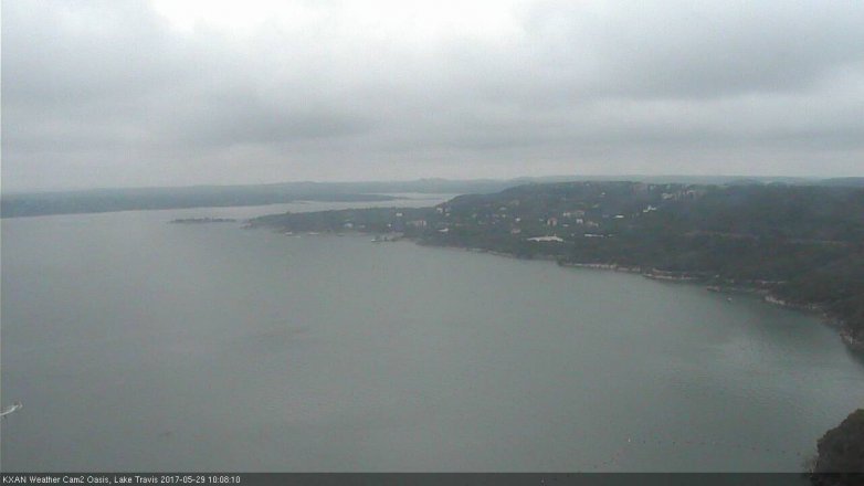 Lake Travis webcam, May 29, 2017 9:30 AM CT