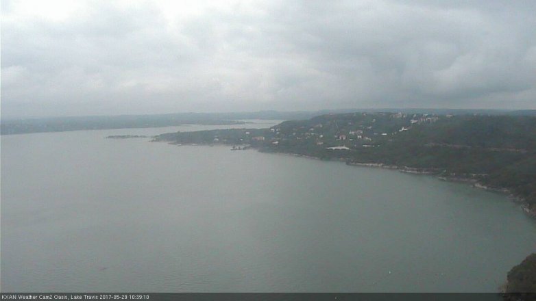 Lake Travis webcam, May 29, 2017 9:45 AM CT