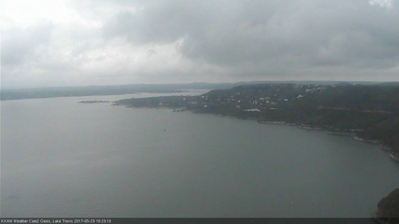 Lake Travis webcam, May 29, 2017 9:50 AM CT