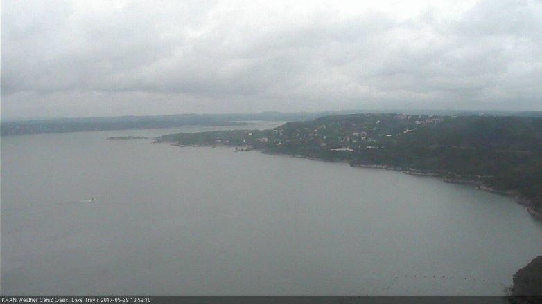 Lake Travis webcam, May 29, 2017 10:05 AM CT