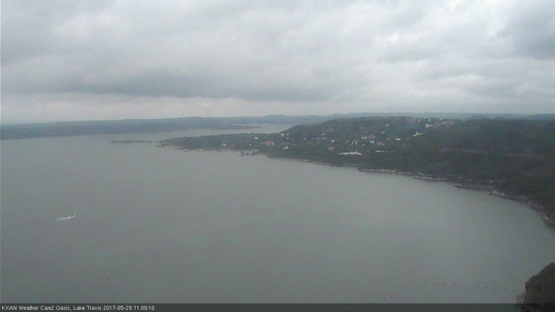 Lake Travis webcam, May 29, 2017 10:30 AM CT