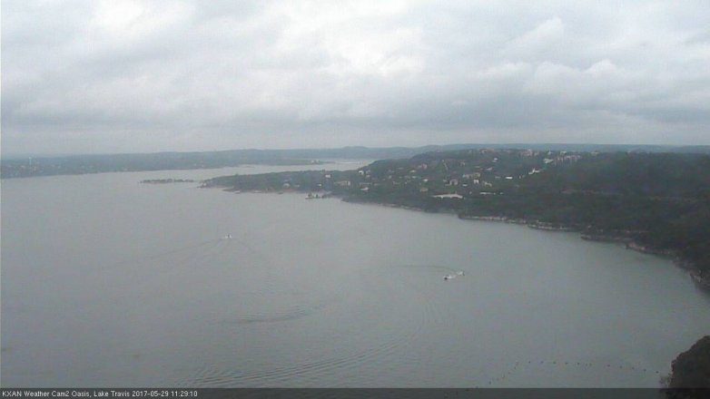 Lake Travis webcam, May 29, 2017 10:55 AM CT