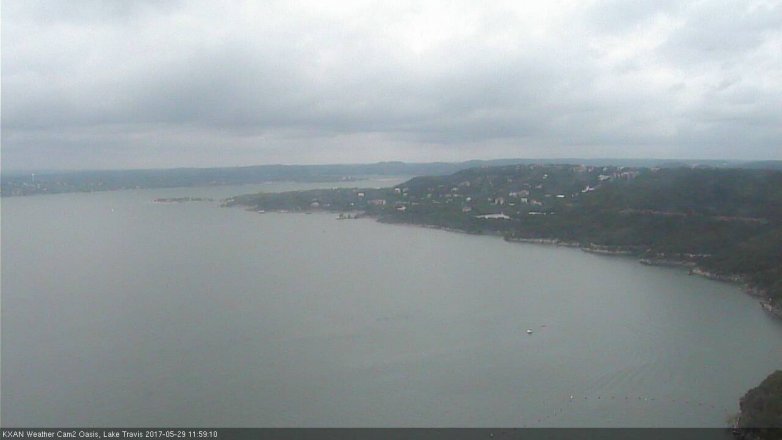 Lake Travis webcam, May 29, 2017 11:05 AM CT