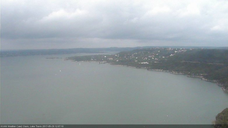 Lake Travis webcam, May 29, 2017 11:15 AM CT