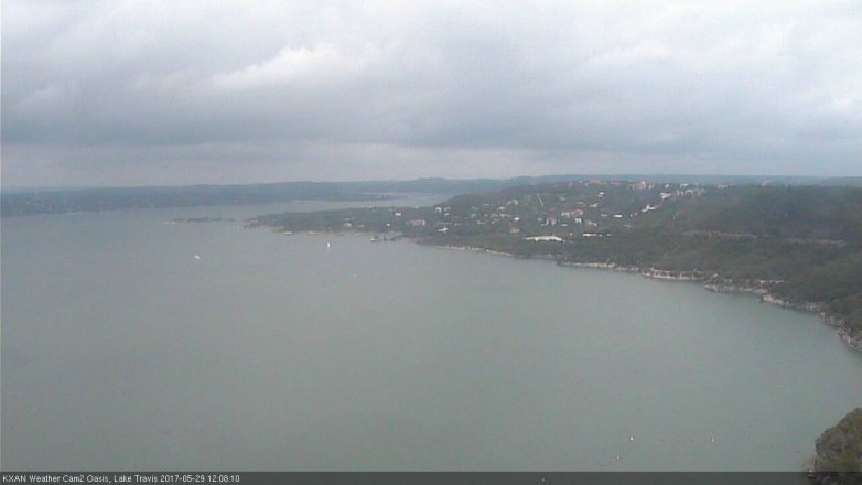 Lake Travis webcam, May 29, 2017 11:30 AM CT