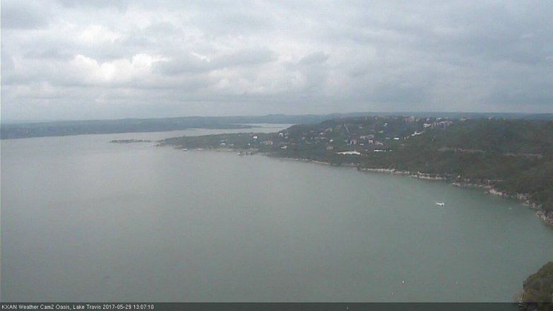 Lake Travis webcam, May 29, 2017 12:20 PM CT