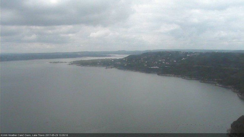 Lake Travis webcam, May 29, 2017 1:00 PM CT