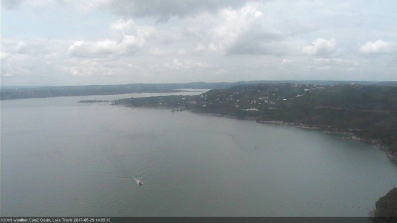 Lake Travis webcam, May 29, 2017 1:25 PM CT