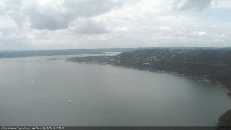 Lake Travis webcam, May 29, 2017 1:30 PM CT