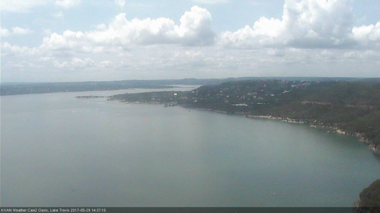 Lake Travis webcam, May 29, 2017 1:50 PM CT