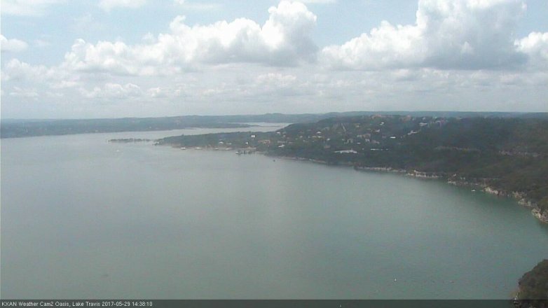 Lake Travis webcam, May 29, 2017 2:05 PM CT