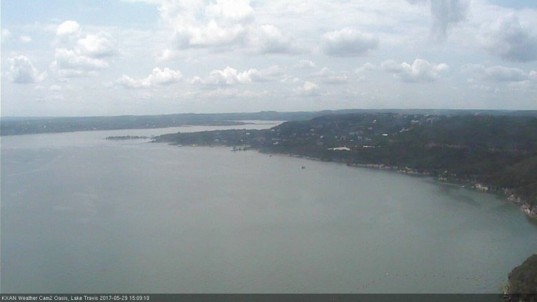 Lake Travis webcam, May 29, 2017 2:30 PM CT