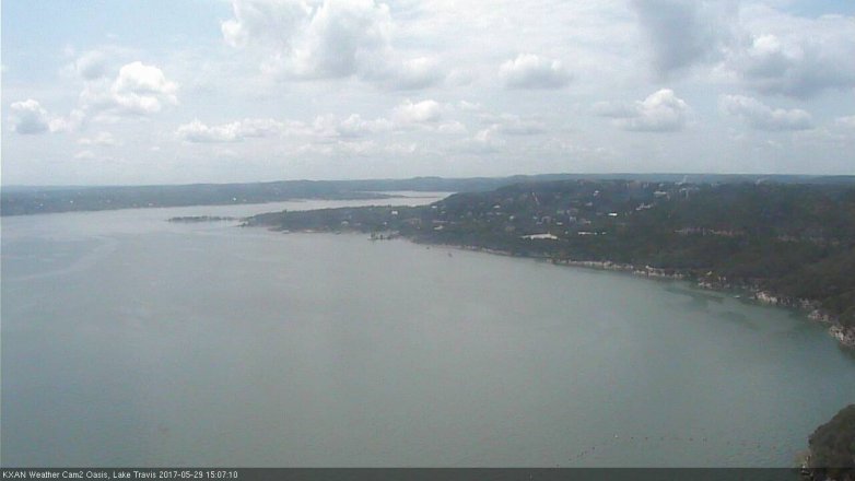 Lake Travis webcam, May 29, 2017 2:35 PM CT